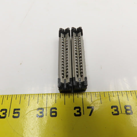 THK 2HR1123UUM V-Groove Linear Slide Bearing Set Of 2