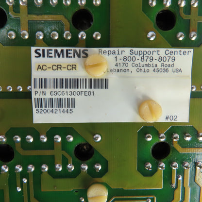 Siemens 6SC6130-0FE01 462 013.9054.01 EFG Simodrive 610 Single Axis Power Board