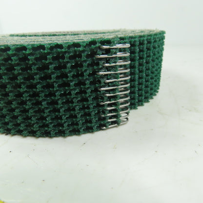1-1/2" Wide  x 91" Long Rough Surface Conveyor Belt 2 Ply W/Lacings