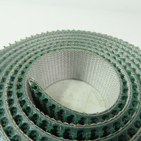 1-1/2" Wide  x 91" Long Rough Surface Conveyor Belt 2 Ply W/Lacings