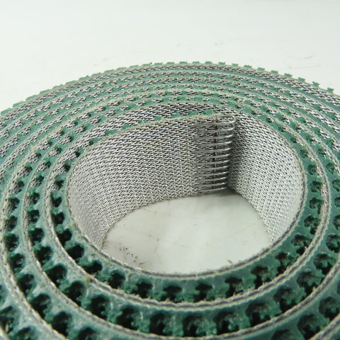 1-1/2" Wide  x 91" Long Rough Surface Conveyor Belt 2 Ply W/Lacings