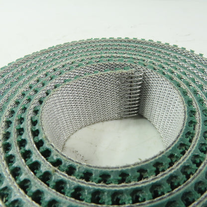 1-1/2" Wide  x 91" Long Rough Surface Conveyor Belt 2 Ply W/Lacings