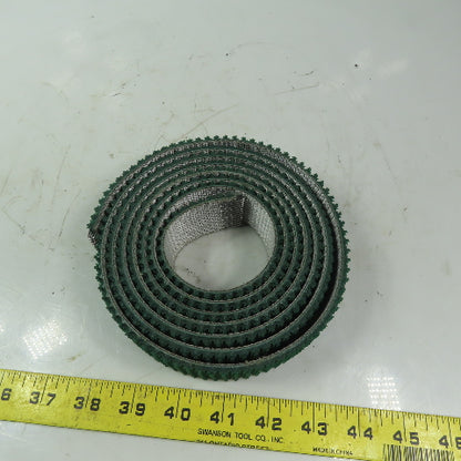 1-1/2" Wide  x 91" Long Rough Surface Conveyor Belt 2 Ply W/Lacings