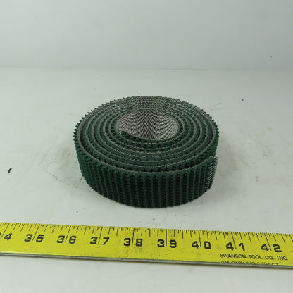 1-1/2" Wide  x 91" Long Rough Surface Conveyor Belt 2 Ply W/Lacings