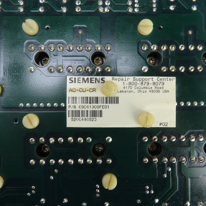Siemens 6SC6130-0FE01 462 013.9054.01 EFG Simodrive 610 Single Axis Power Board