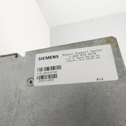 Siemens 6SC 6101-3A-Z 6SC61013A Simodrive 7-Slot Rack Chassis