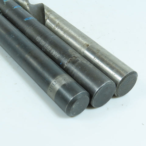 Misc. 21/32", 23/32", 3/4" High Speed Steel Twist Drill Bit Lot of 3