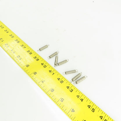 Misumi AUS 6-35 Stainless Steel Tension Spring 6mm OD 35mm L Lot Of 7