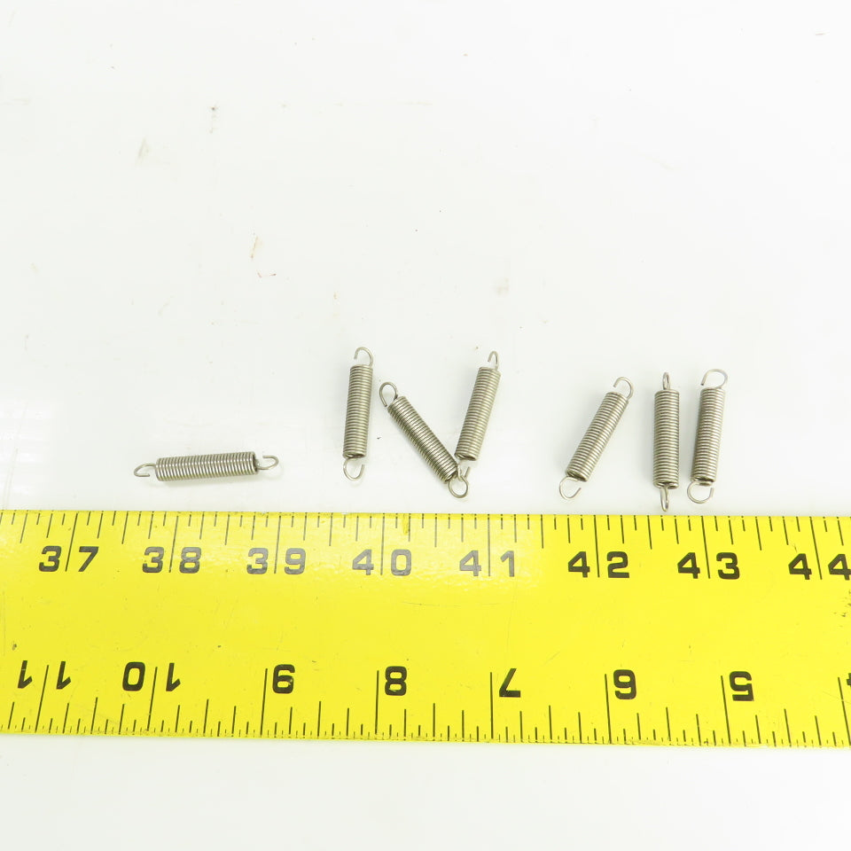 Misumi AUS 6-35 Stainless Steel Tension Spring 6mm OD 35mm L Lot Of 7