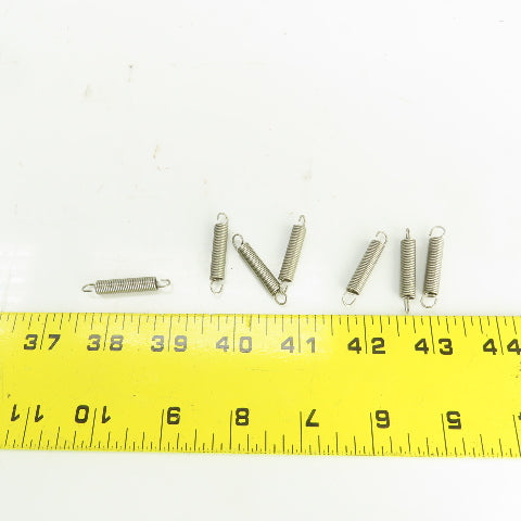 Misumi AUS 6-35 Stainless Steel Tension Spring 6mm OD 35mm L Lot Of 7
