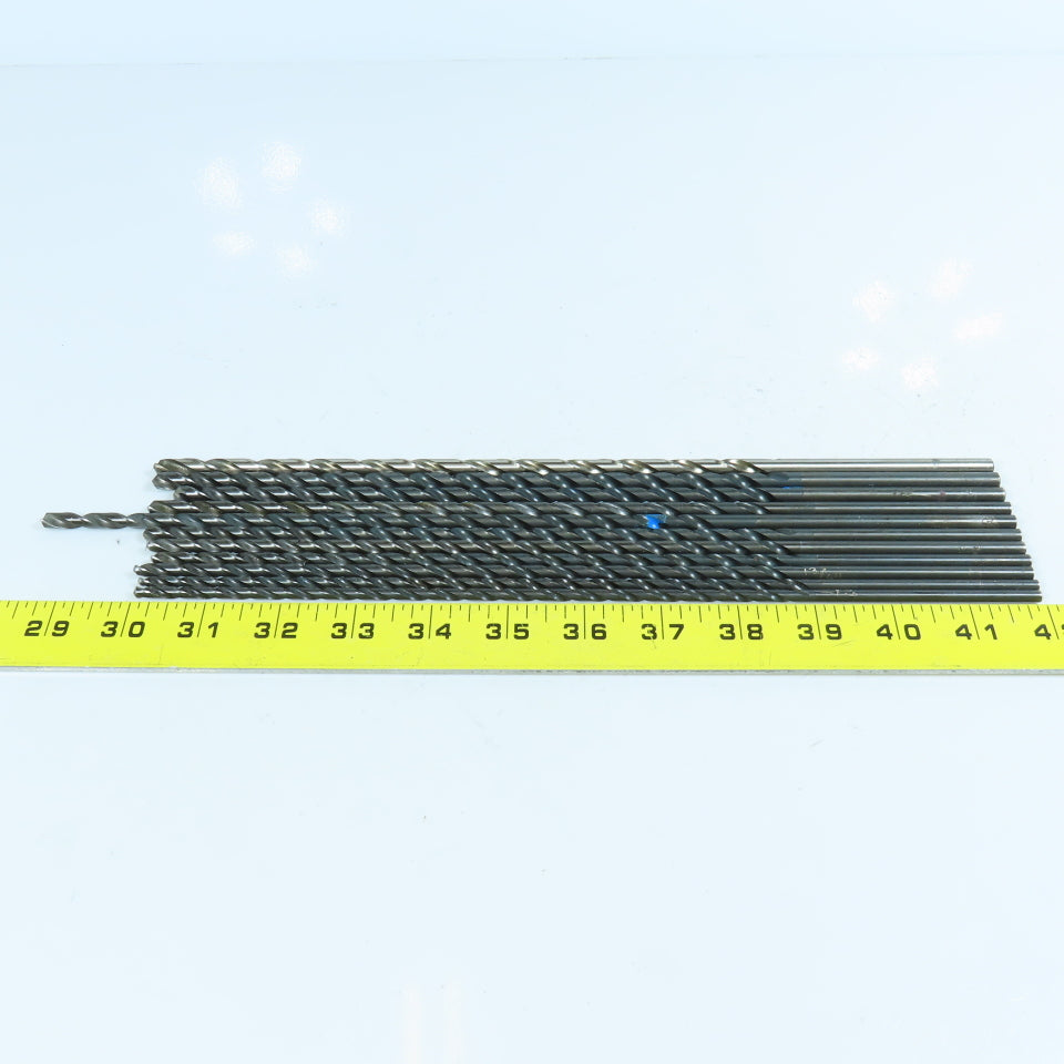 Misc. 11/64", 13/64", 7/32", 15/64", 1/4", 17/64" HSS Twist Drill Bit Lot of 11