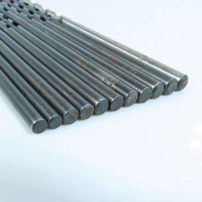 Misc. 11/64", 13/64", 7/32", 15/64", 1/4", 17/64" HSS Twist Drill Bit Lot of 11