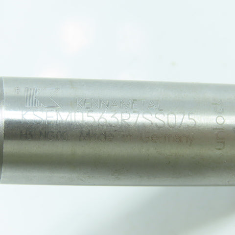 Kennametal KSEM0563R7SS075 .5625" 9/16" Modular Indexable Drill Bit 3/4" Shank