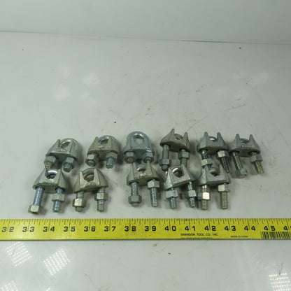 1/2 Wire Rope Clip/Clamp Lot of 11