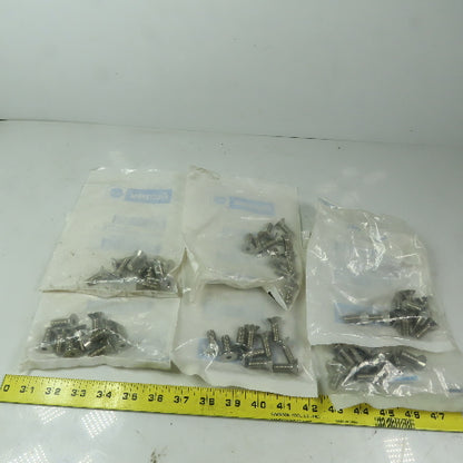 3/8-16x1 Flat Head Hex Socket Cap Screws 18-8 Stainless Steel Lot of 60