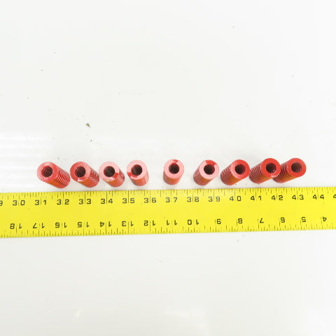 Misumi SWM22-45 22mm x 45mm L Red Coil Spring Lot Of 9
