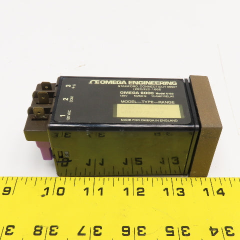 Omega 6103-K Temperature Controller Relay 0-500°F 120V