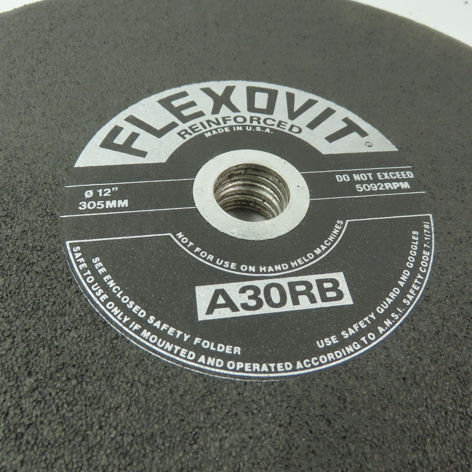 Rlexovit A30RB 12"x1/8"x1"Reinforce Chop Saw Abrasive Cutoff Blade5092 RPM Lot/9