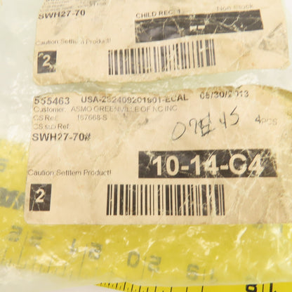Misumi SWH27-70 Green Coil Die Spring 27mm OD 70mm L Lot Of 8