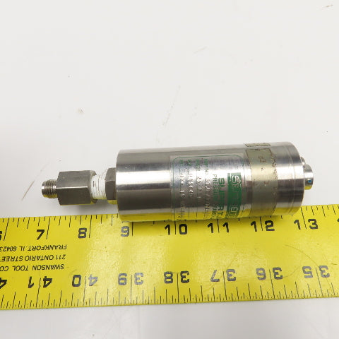 Sensotec STJE/9878-03-01 Super TJE Pressure Transducer 25PSI +/-15 Or 26-32VDC