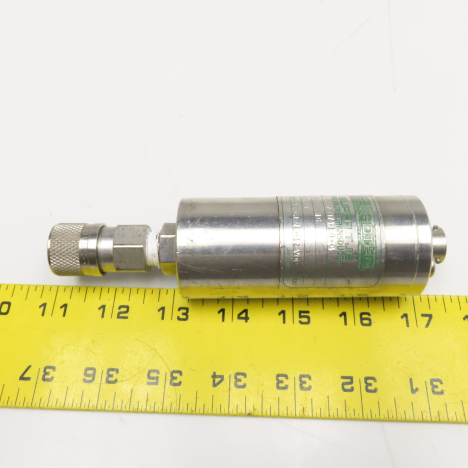 Sensotec STJE/9878-04-01 Super TJE Pressure Transducer 1500PSI +/-15 Or 26-32VDC
