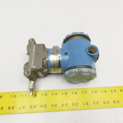 Rosemount CD2M22A1A Flow Meter 3626PSI 0-250" H2O 1/4" NPT 6-12VDC