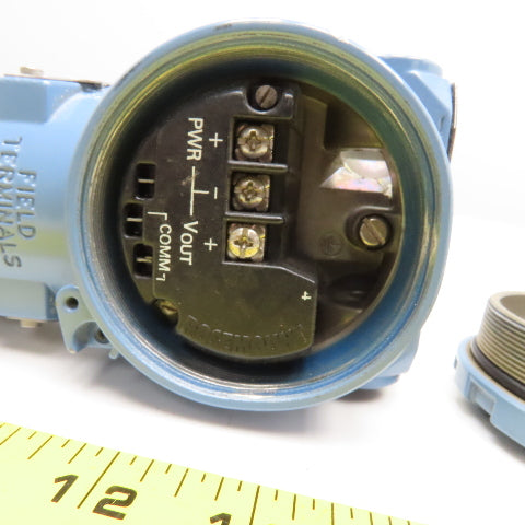 Rosemount CD2M22A1A Flow Meter 3626PSI 0-250" H2O 1/4" NPT 6-12VDC