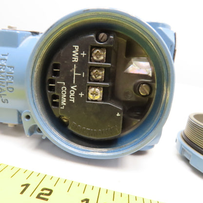 Rosemount CD2M22A1A Flow Meter 3626PSI 0-250" H2O 1/4" NPT 6-12VDC