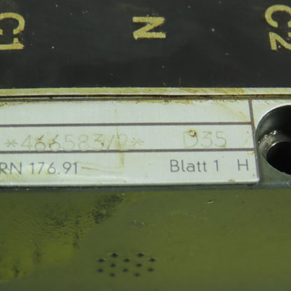 Rexroth 4WMM6J52/F 466583/2 Hydraulic Manual Control Distribution Valve 3 Pos.
