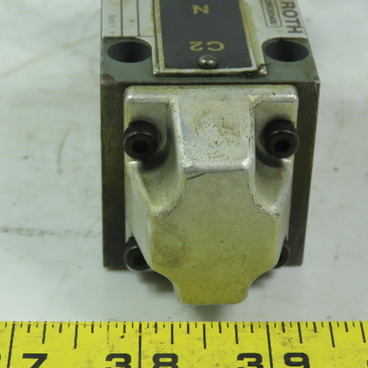 Rexroth 4WMM6J52/F 466583/2 Hydraulic Manual Control Distribution Valve 3 Pos.