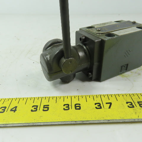 Rexroth 4WMM6J52/F 466583/2 Hydraulic Manual Control Distribution Valve 3 Pos.