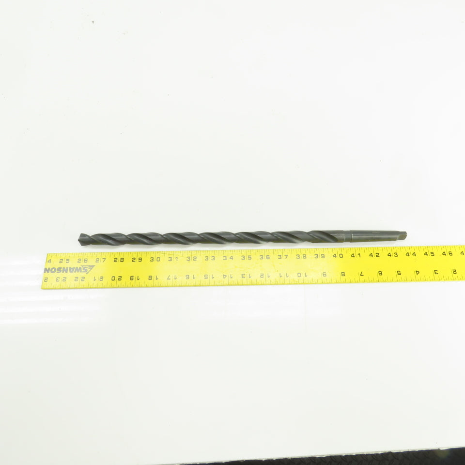 Procut 23/32" High Speed Steel TS Twist Drill Bit 2 Flute 18" OAL 2MT 135° Point