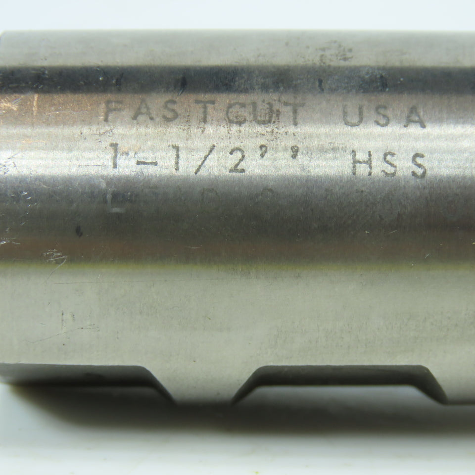 Fastcut 1-1/2" HSS Square End Mill 6 Flute 2" LOC 4-1/2" OALUSA