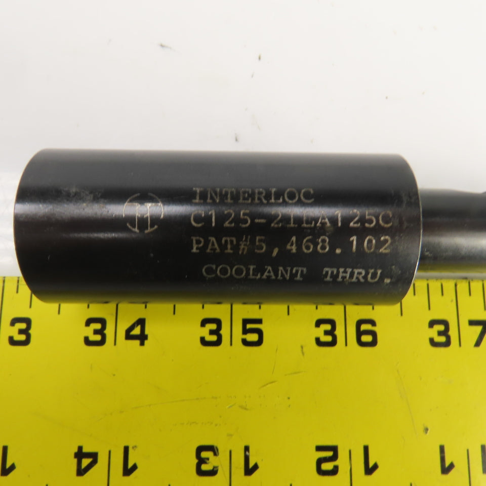 Interlock C125-2IEA12C 17mm Coolant Thru Tool Holder 17mm Shank 4-1/2" OAL