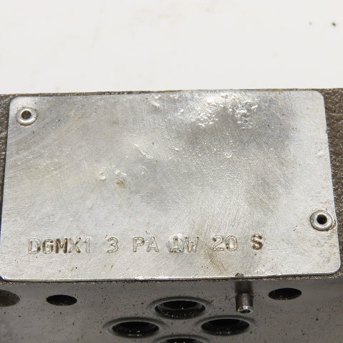 Vickers DGMX1-3-PA-AW-20-S Hydraulic Sandwich Valve
