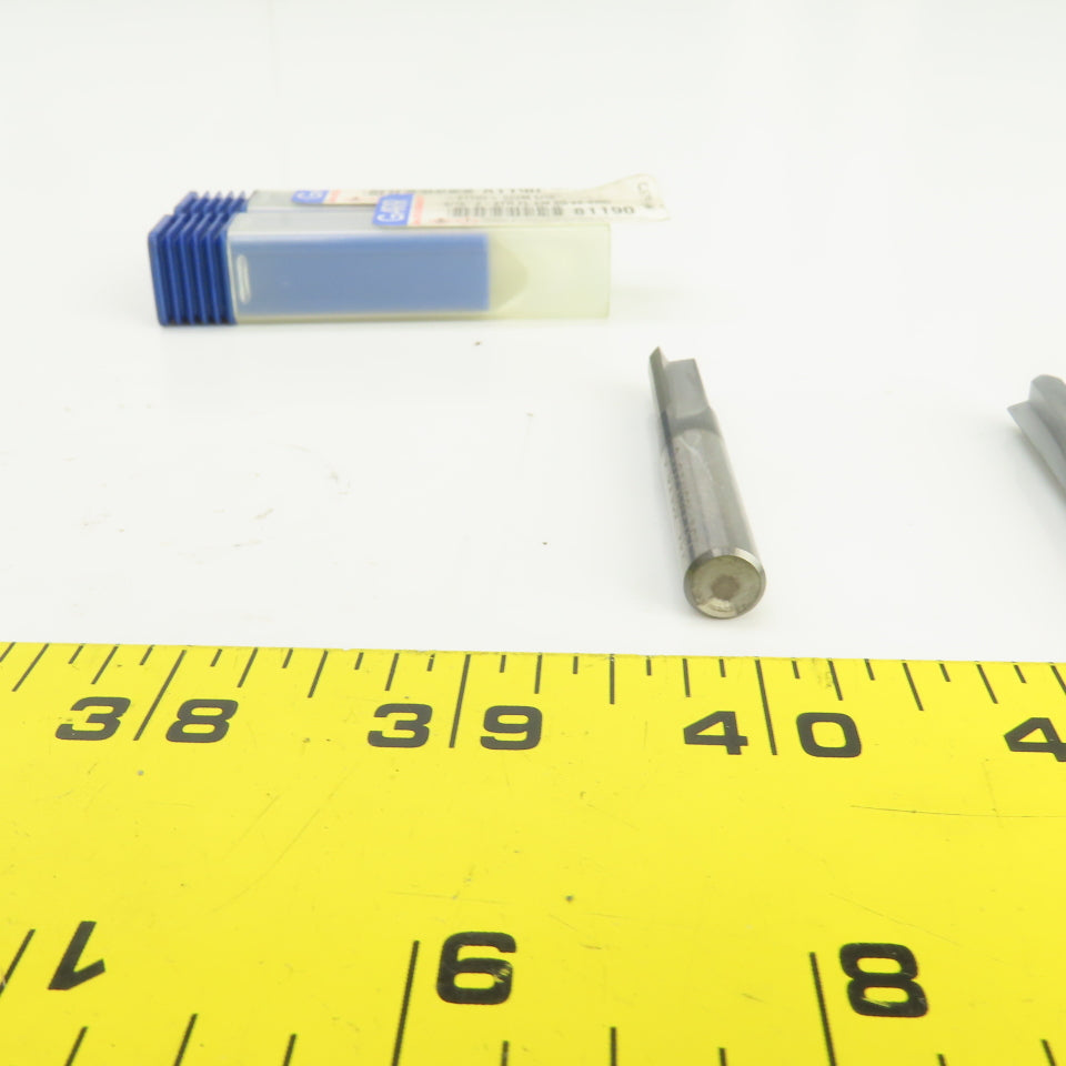 Garr 131-.03REO-C 5/16" 2-Straight Flute Carbide End Mill 5/16" Shank Lot Of 2