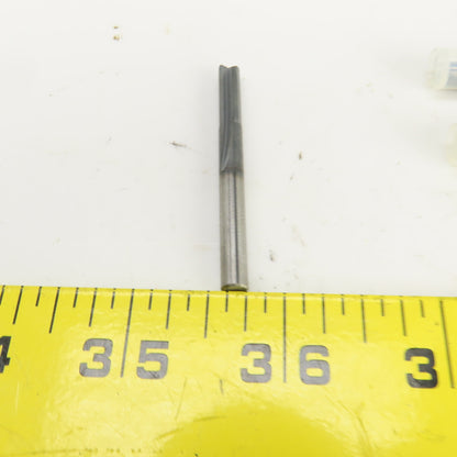 Garr 131-.03R 3/16" 2-Straight Flute Carbide End Mill 3/16" Shank Lot Of 2