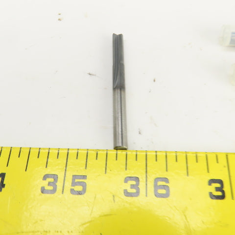 Garr 131-.03R 3/16" 2-Straight Flute Carbide End Mill 3/16" Shank Lot Of 2