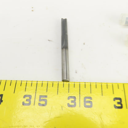 Garr 131-.03R 3/16" 2-Straight Flute Carbide End Mill 3/16" Shank Lot Of 2
