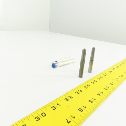 Garr 131.03REO-C 3/8" 2-Straight Flute Carbide End Mill 3/8" Shank Lot Of 2