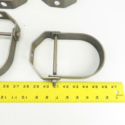 4" Pipe Pivoting Steel Anvil Clevis Hanger 7-3/4" H FIG 1 STD. Lot Of 9