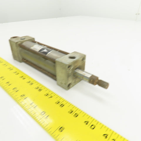 Mead Double Acting Pneumatic Cylinder 1-1/2" Bore 3-7/8" Stroke 5/8" Rod
