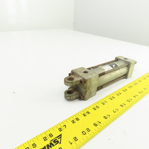 Mead Double Acting Pneumatic Cylinder 1-1/2" Bore 3-7/8" Stroke 5/8" Rod