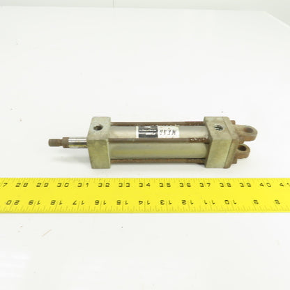 Mead Double Acting Pneumatic Cylinder 1-1/2" Bore 3-7/8" Stroke 5/8" Rod