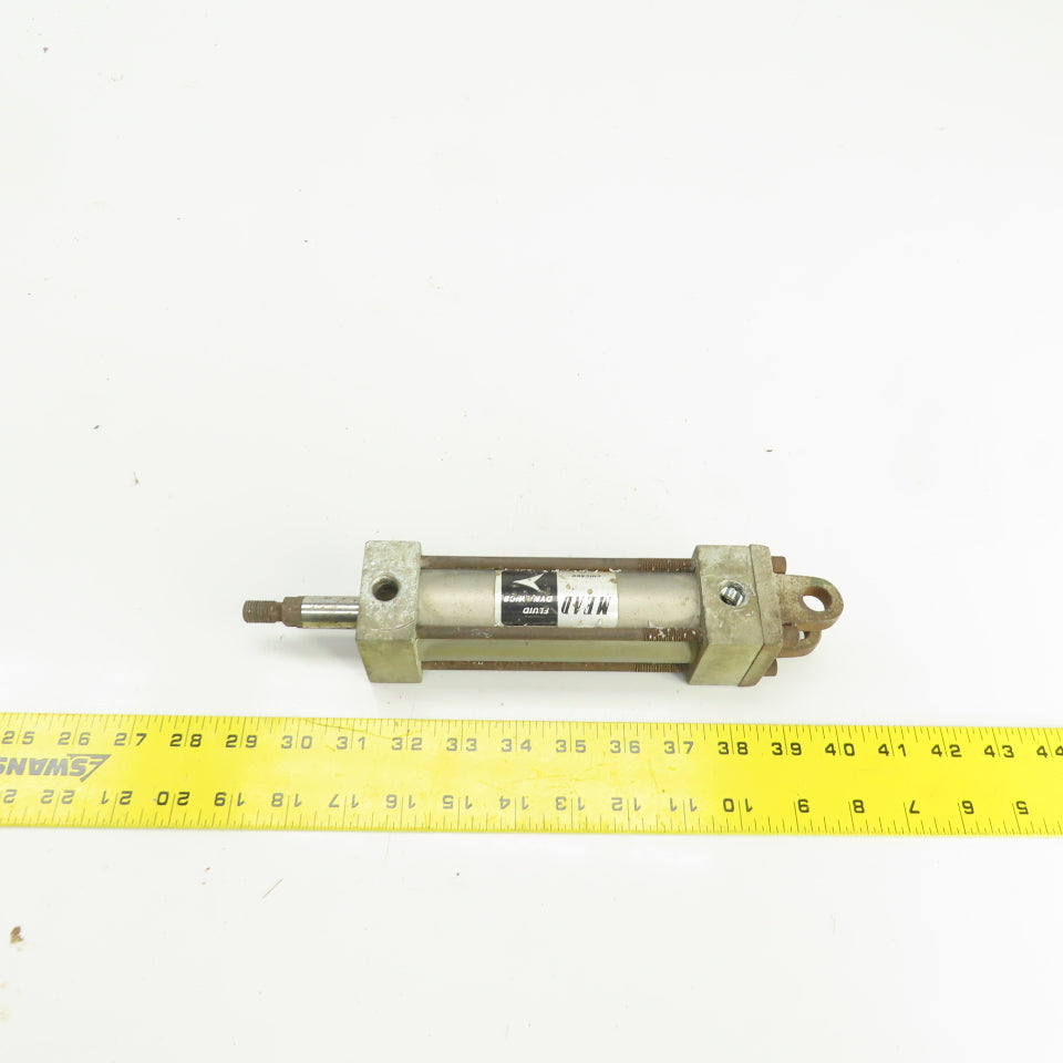 Mead Double Acting Pneumatic Cylinder 1-1/2" Bore 3-7/8" Stroke 5/8" Rod