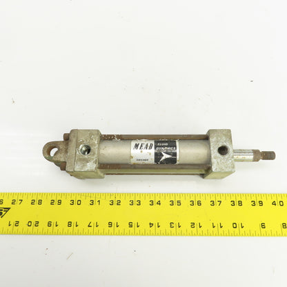 Mead Double Acting Pneumatic Cylinder 1-1/2" Bore 3-7/8" Stroke 5/8" Rod
