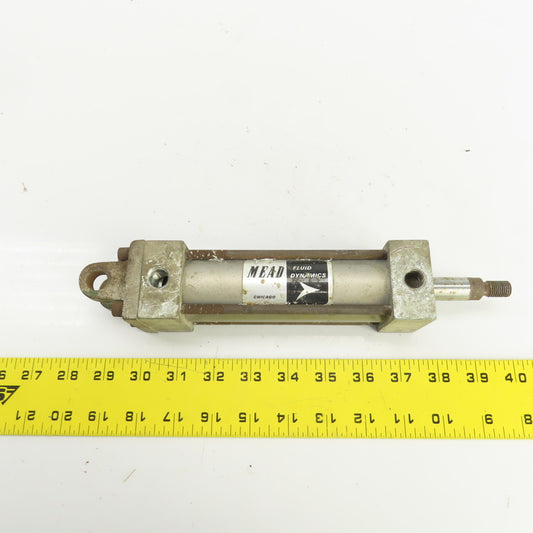Mead Double Acting Pneumatic Cylinder 1-1/2" Bore 3-7/8" Stroke 5/8" Rod