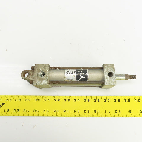 Mead Double Acting Pneumatic Cylinder 1-1/2" Bore 3-7/8" Stroke 5/8" Rod