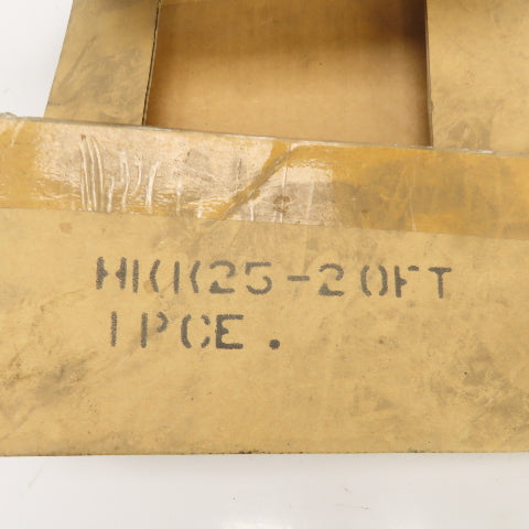 HKK No. #25 Single Row Riveted Roller Chain 20' L 1/4" Pitch
