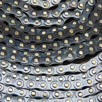 HKK No. #25 Single Row Riveted Roller Chain 20' L 1/4" Pitch